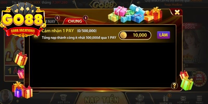 Ưu đãi cực hời chỉ có tại cổng game hàng đầu 